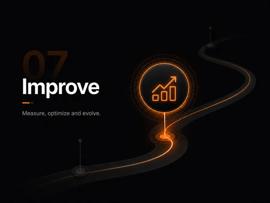 Improve process stage illustration